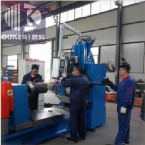 Big Diameter Wire Wrapped Screen Tube Welding Machine V300-1000