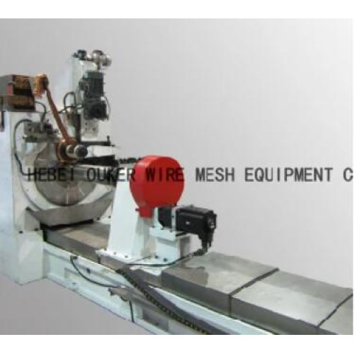 Ouker Wire Mesh High Precision Slot Tube Wire Wrapped Screen Welding Machine V50-500